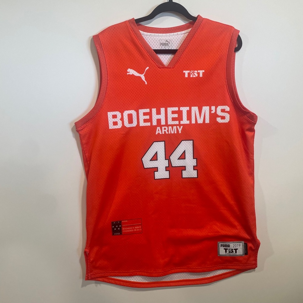 Puma 2019 TBT Boeheims Army Syracuse Alumni Basketball Jersey Orange 44 XL